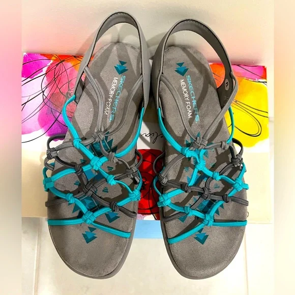 skechers with elastic straps